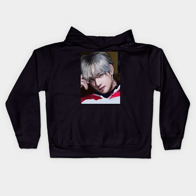 tae Kids Hoodie by sxprs